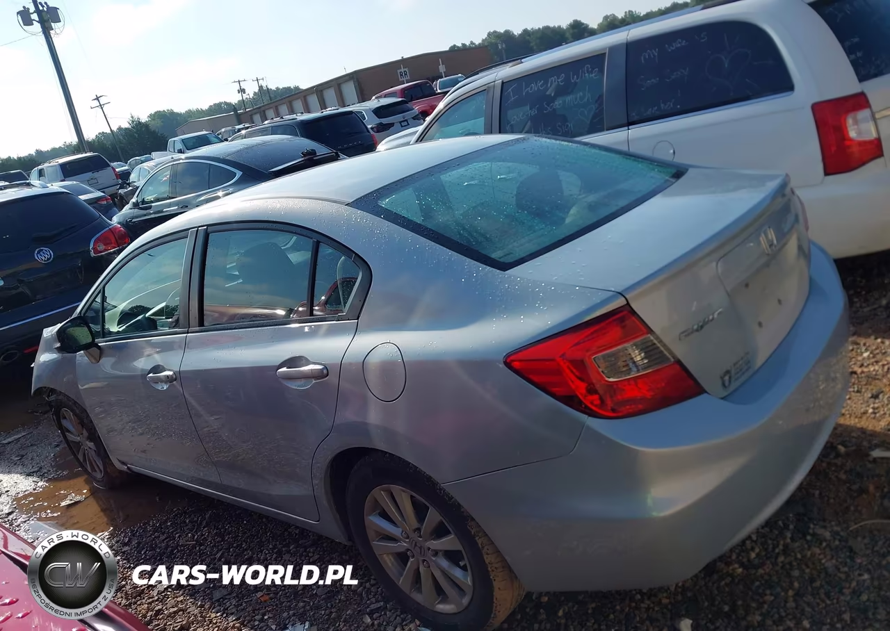 2012 Honda Civic Ex VIN:19XFB2F82CE345720 - 15