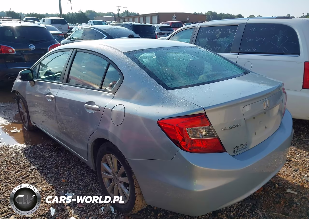 2012 Honda Civic Ex VIN:19XFB2F82CE345720 - 3