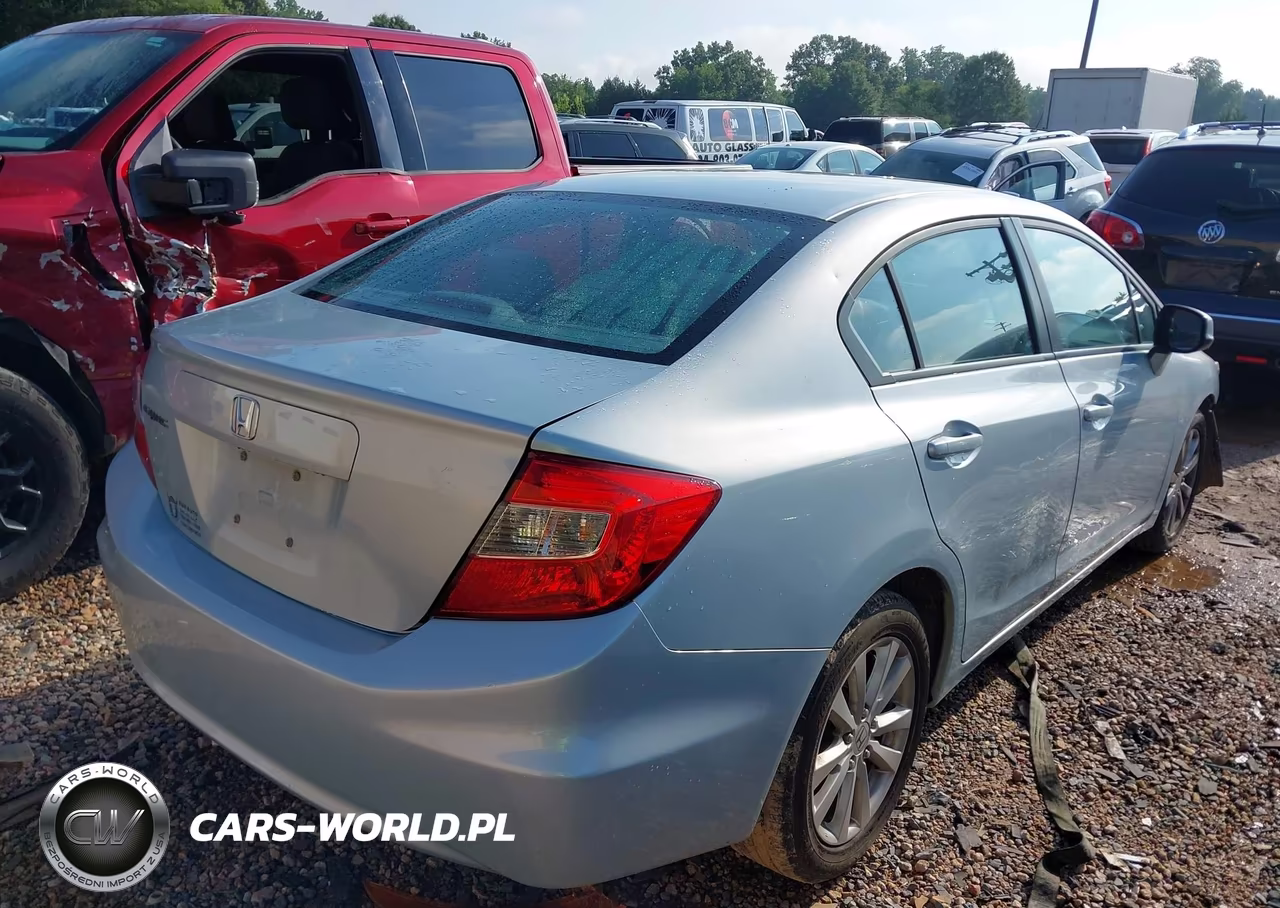 2012 Honda Civic Ex VIN:19XFB2F82CE345720 - 4
