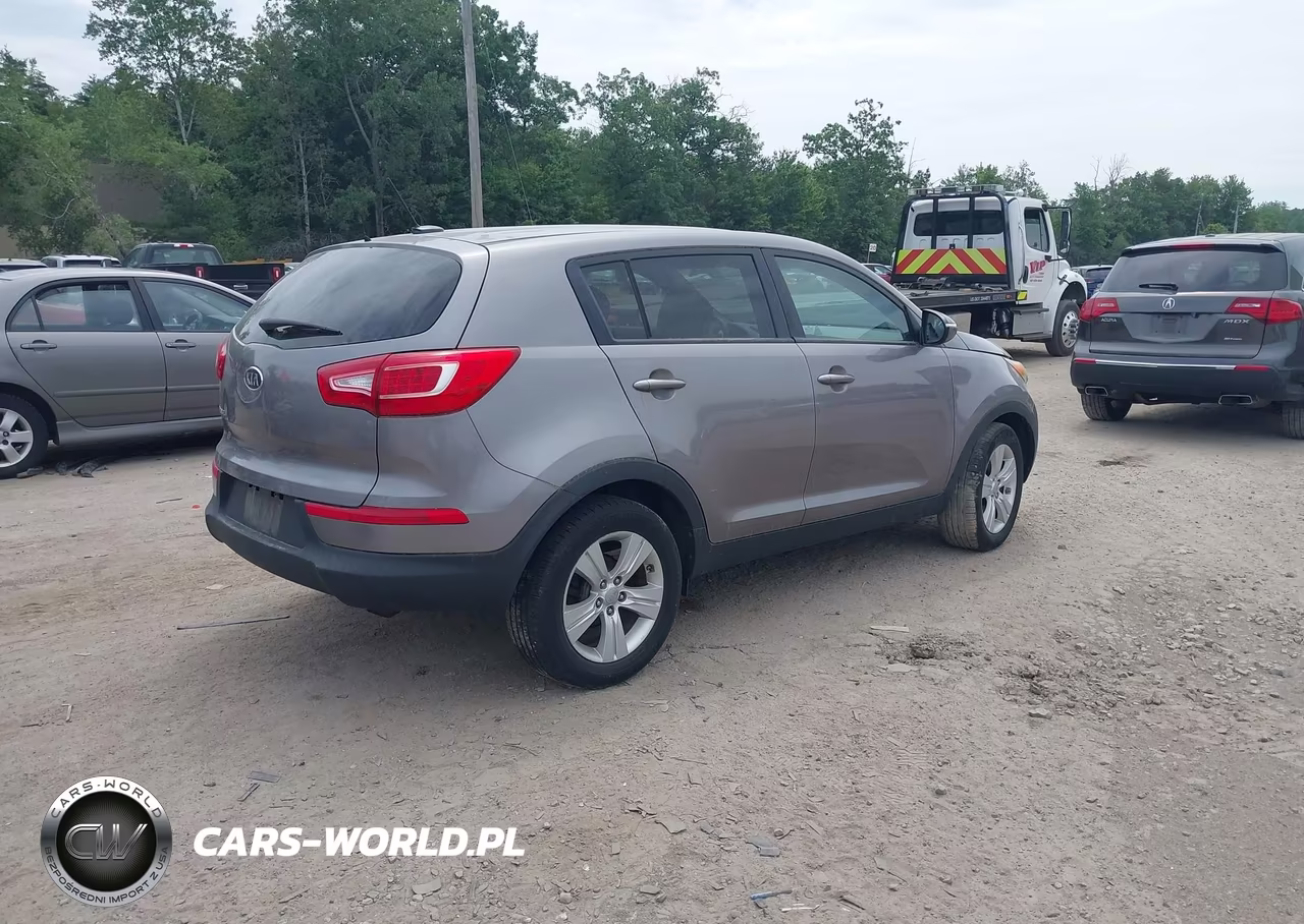 2012 Kia Sportage Lx VIN:KNDPB3A25C7274462 - 4