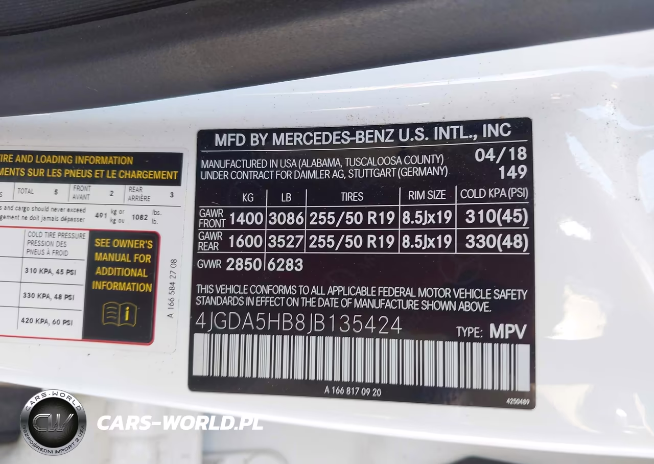 2018 Mercedes-Benz Gle 350 4Matic VIN:4JGDA5HB8JB135424 - 9