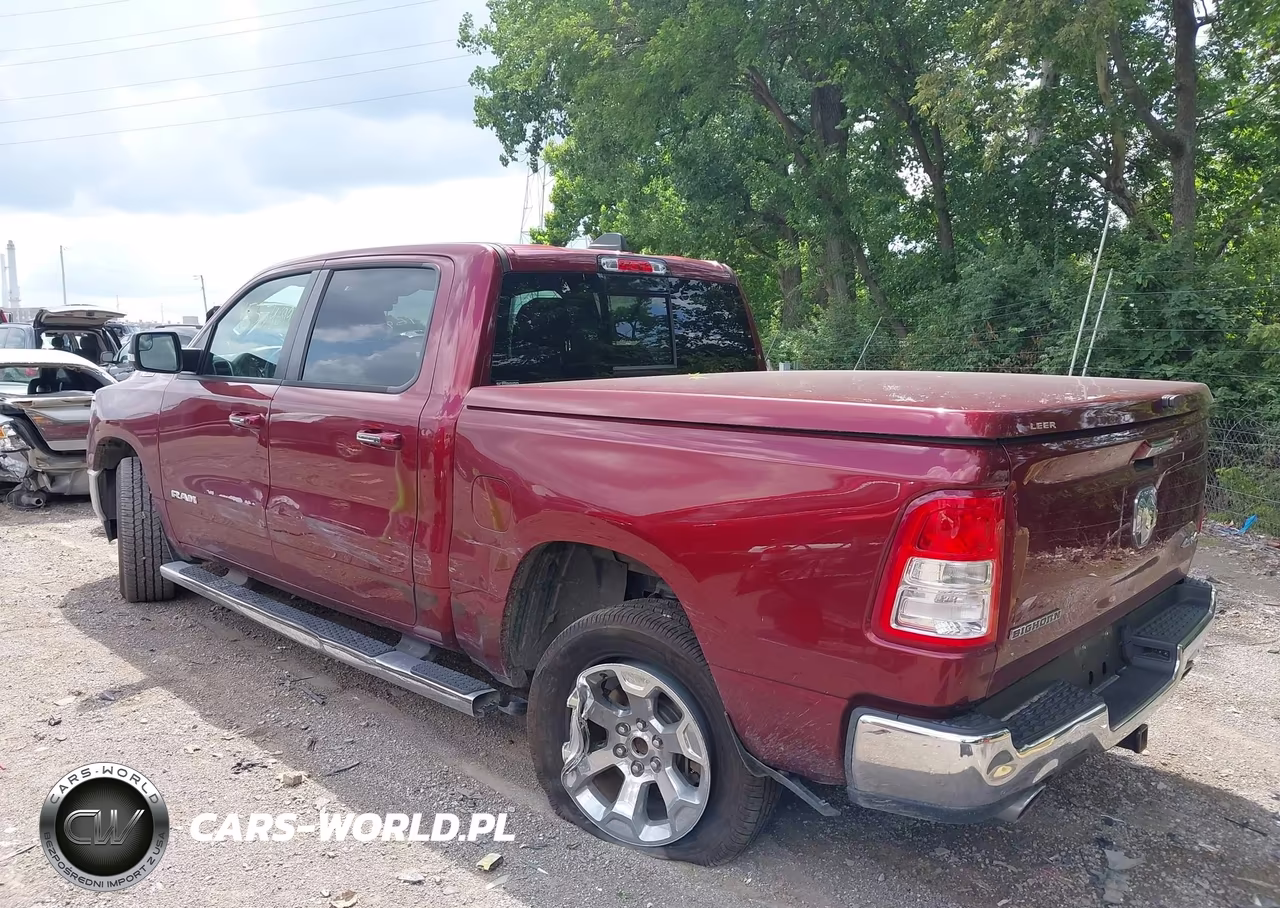 2019 Ram 1500 Big Horn-Lone Star 4X4 5'7 Box VIN:1C6SRFFT5KN606958 - 3