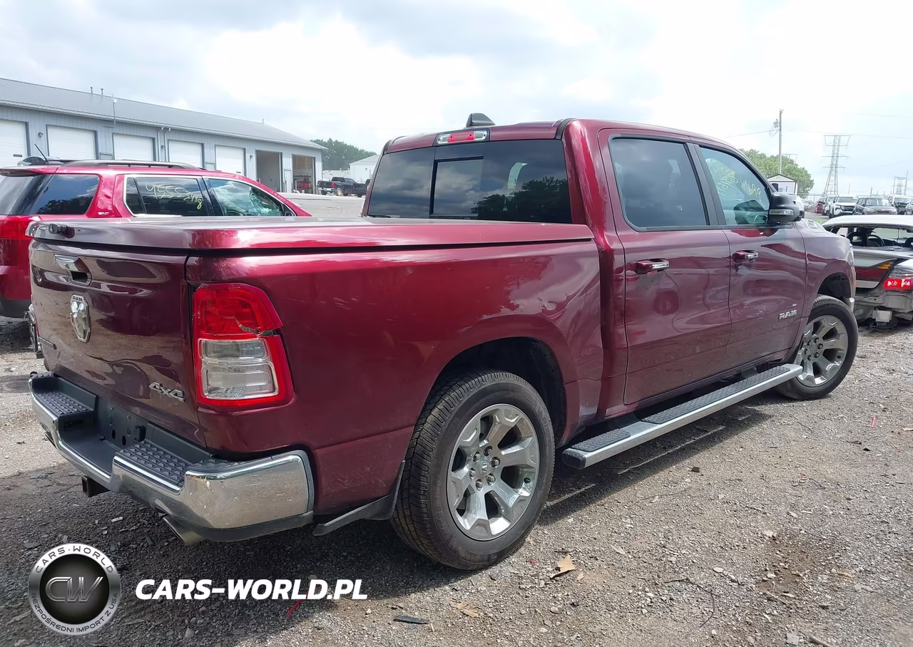 2019 Ram 1500 Big Horn-Lone Star 4X4 5'7 Box VIN:1C6SRFFT5KN606958 - 4