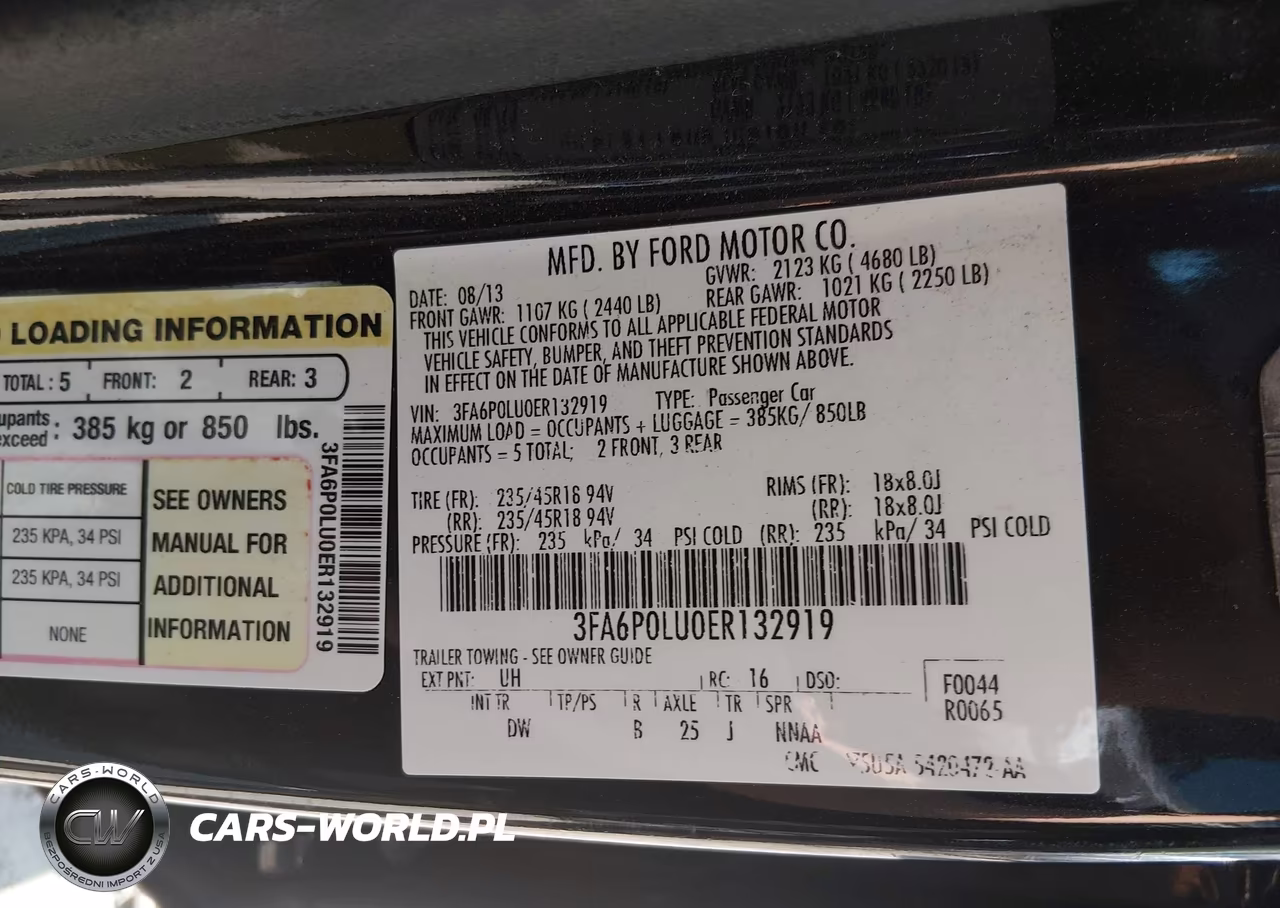 2014 Ford Fusion Hybrid Se VIN:3FA6P0LU0ER132919 - 9