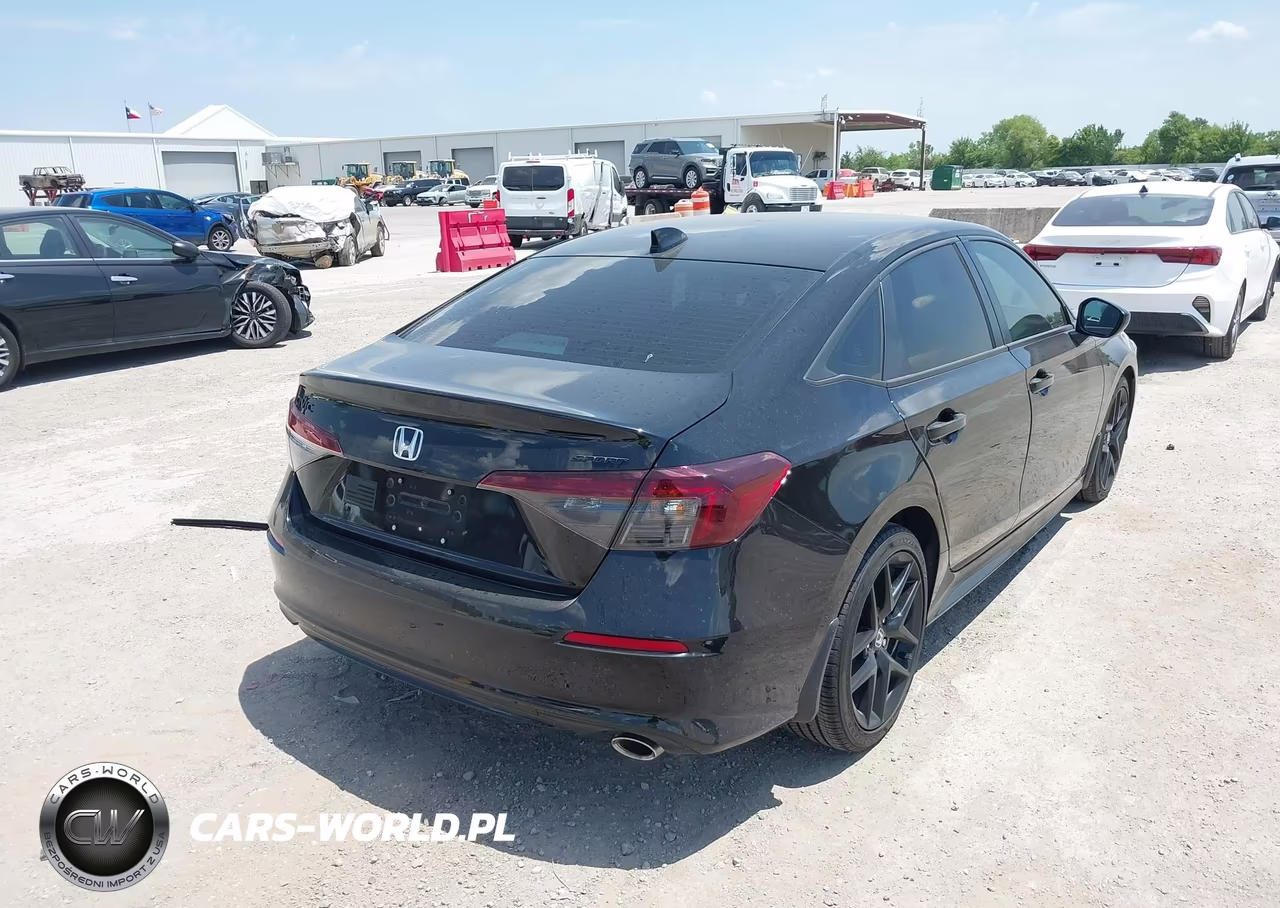 2026 Honda Civic Sport VIN:2HGFE2F51TH530618 - 4