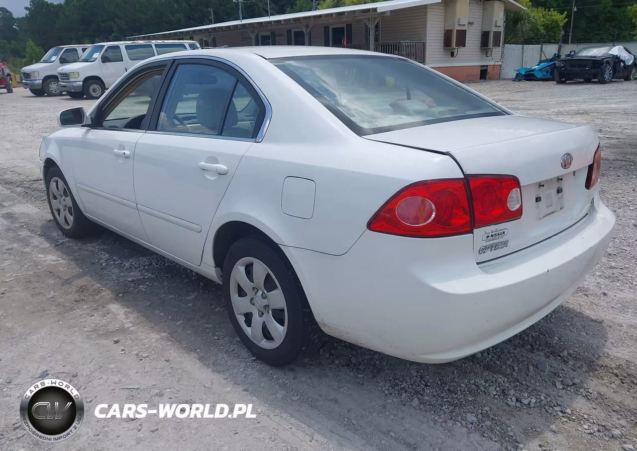 2007 Kia Optima Lx VIN:KNAGE123275147251 - 3