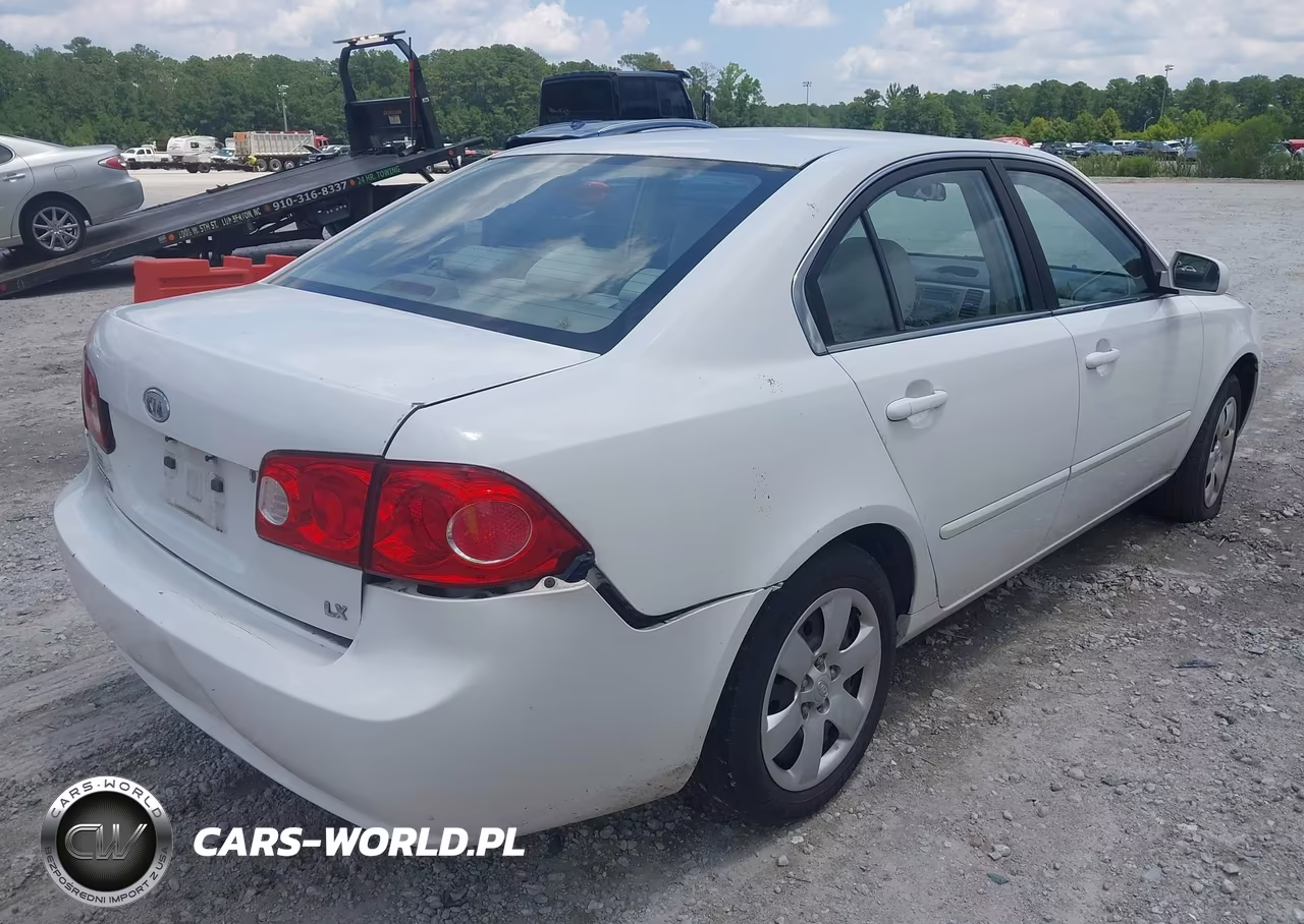 2007 Kia Optima Lx VIN:KNAGE123275147251 - 4