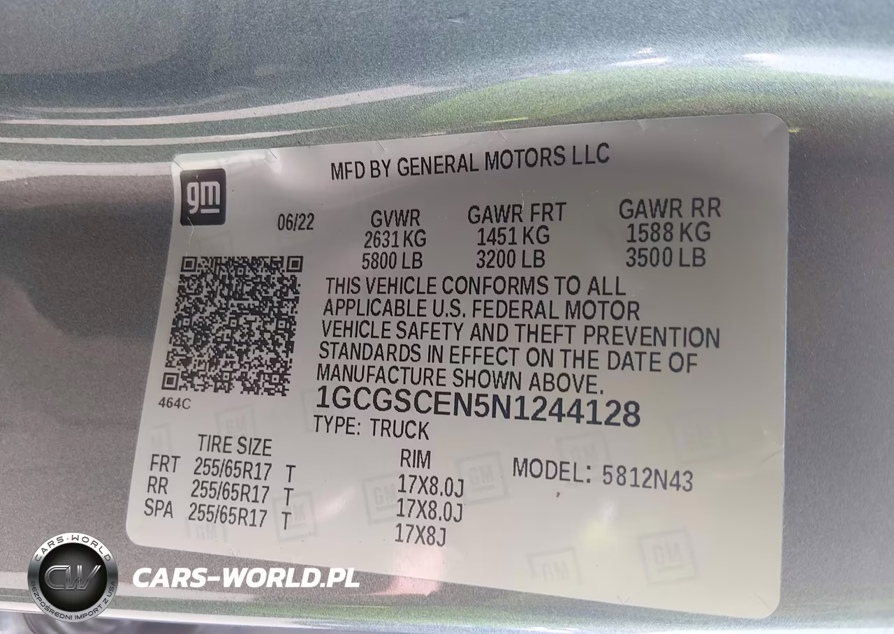 2022 Chevrolet Colorado 2Wd Short Box Lt VIN:1GCGSCEN5N1244128 - 9