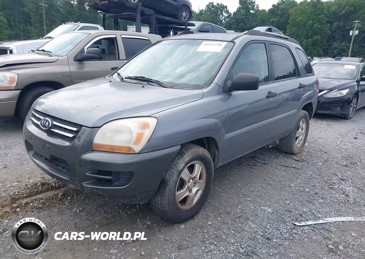 2007 Kia Sportage Lx VIN:KNDJF724377357735 - 2