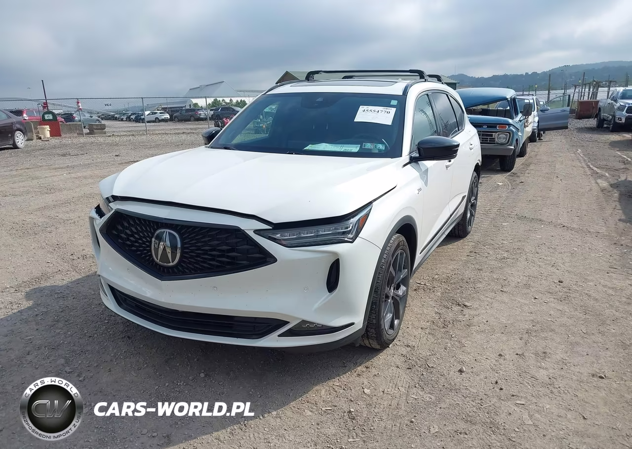 2022 Acura Mdx A-Spec Package VIN:5J8YE1H07NL011387 - 2