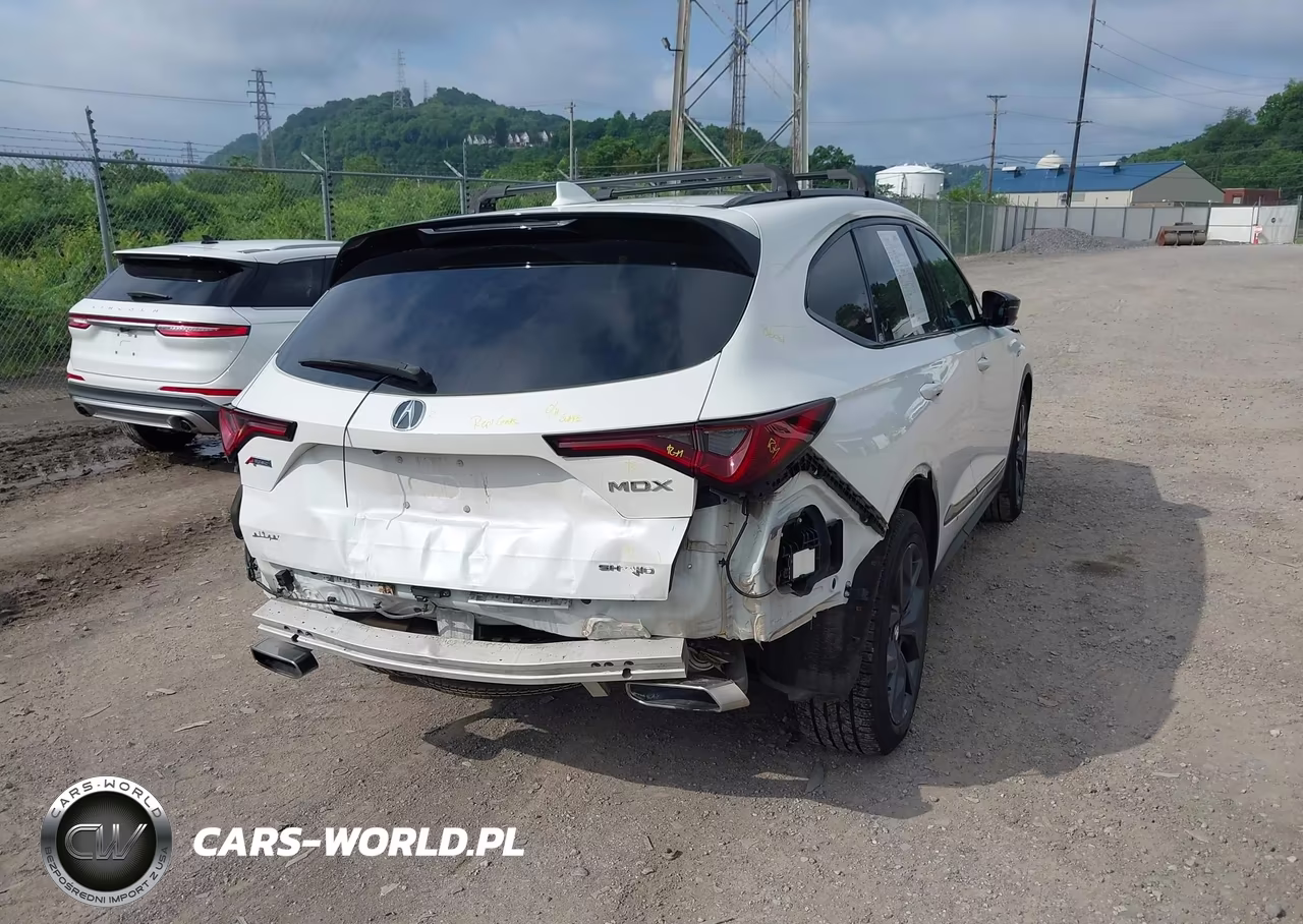 2022 Acura Mdx A-Spec Package VIN:5J8YE1H07NL011387 - 4