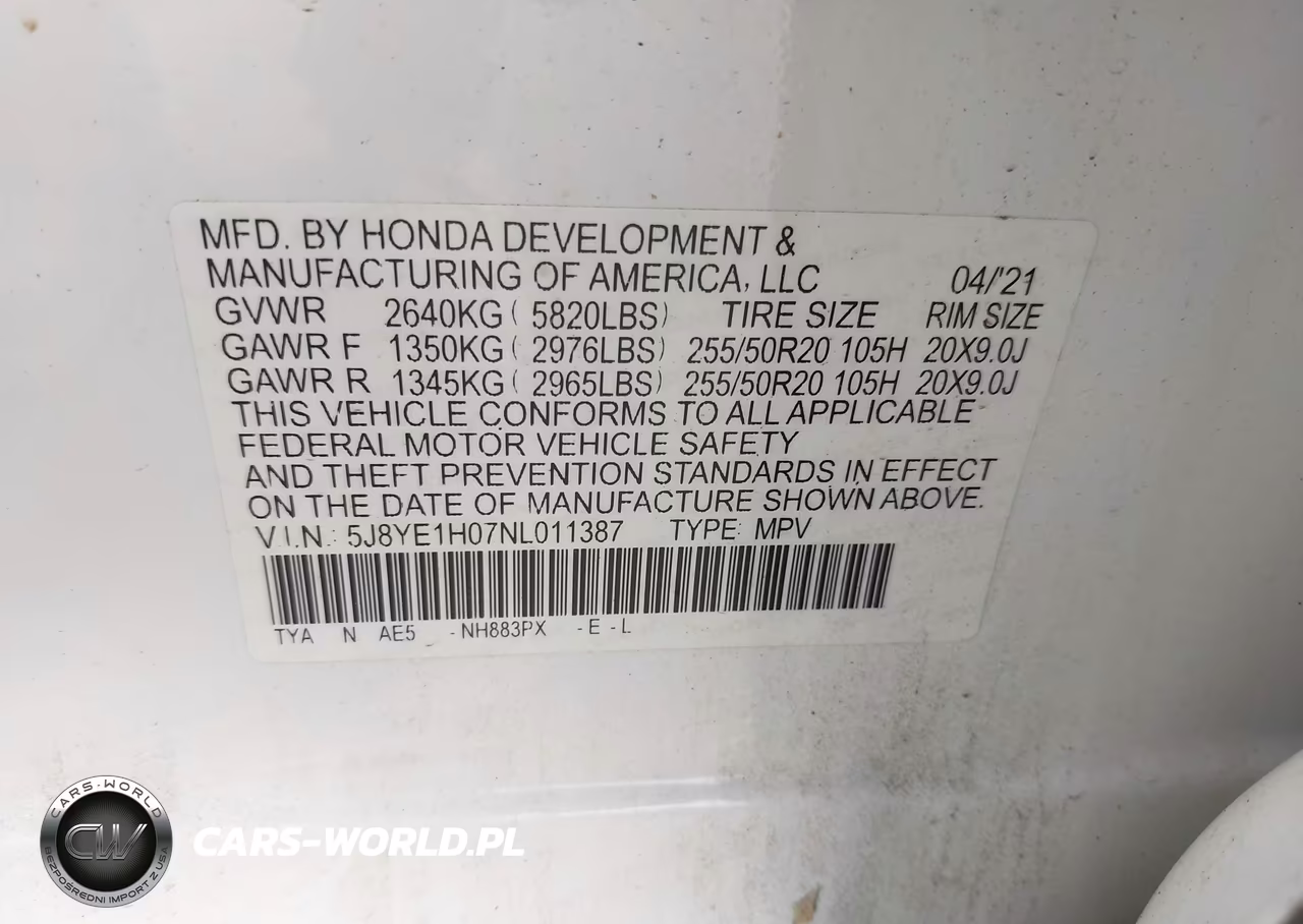 2022 Acura Mdx A-Spec Package VIN:5J8YE1H07NL011387 - 9