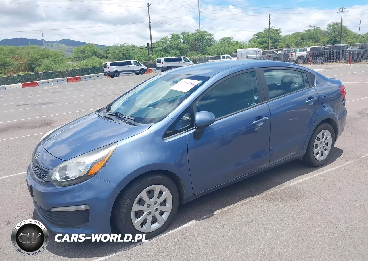 2016 Kia Rio Lx VIN:KNADM4A37G6676052 - 2