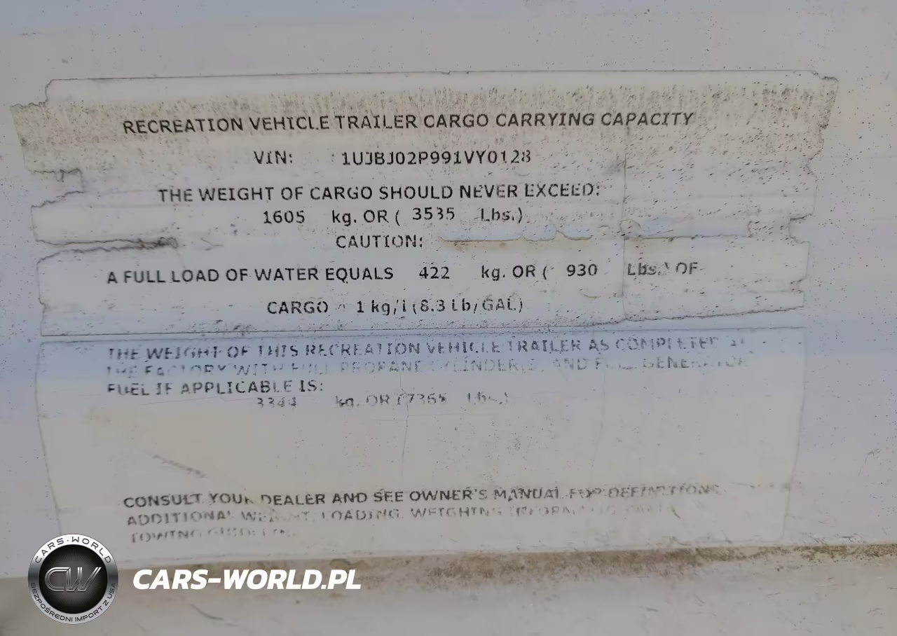 2009 Jayco Octane Zx M-26Y VIN:1UJBJ02P991VY0128 - 9