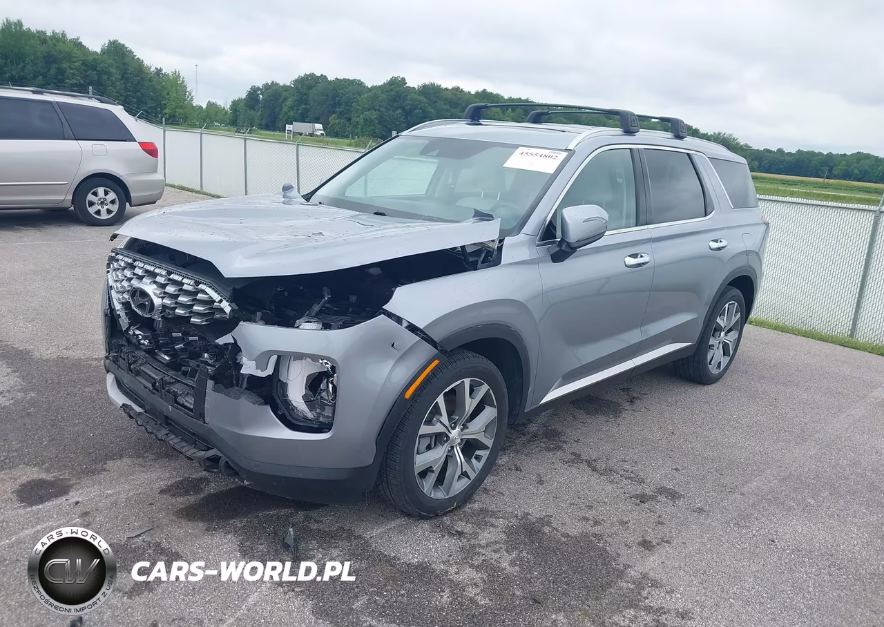 2021 Hyundai Palisade Sel VIN:KM8R4DHE1MU190887 - 2