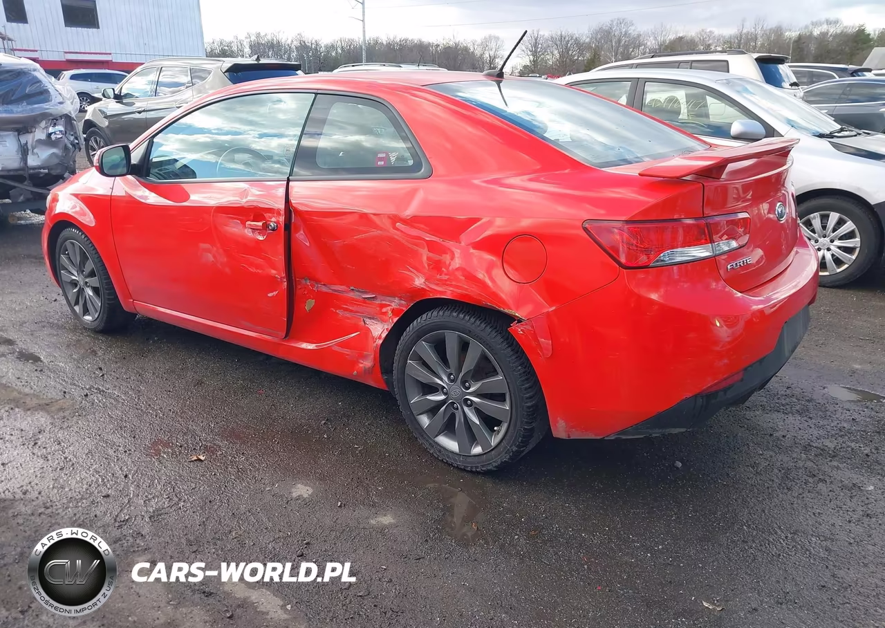 2012 Kia Forte Koup Sx VIN:KNAFW6A30C5592444 - 3
