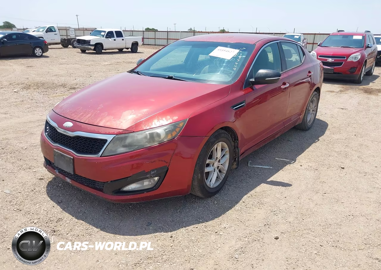 2013 Kia Optima Lx VIN:5XXGM4A78DG185649 - 2
