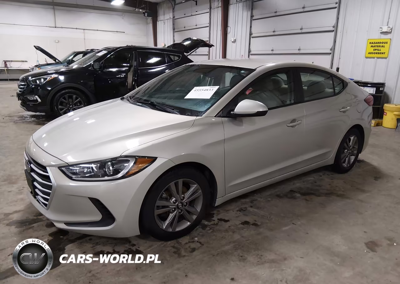 2018 Hyundai Elantra Sel VIN:5NPD84LF1JH270554 - 2
