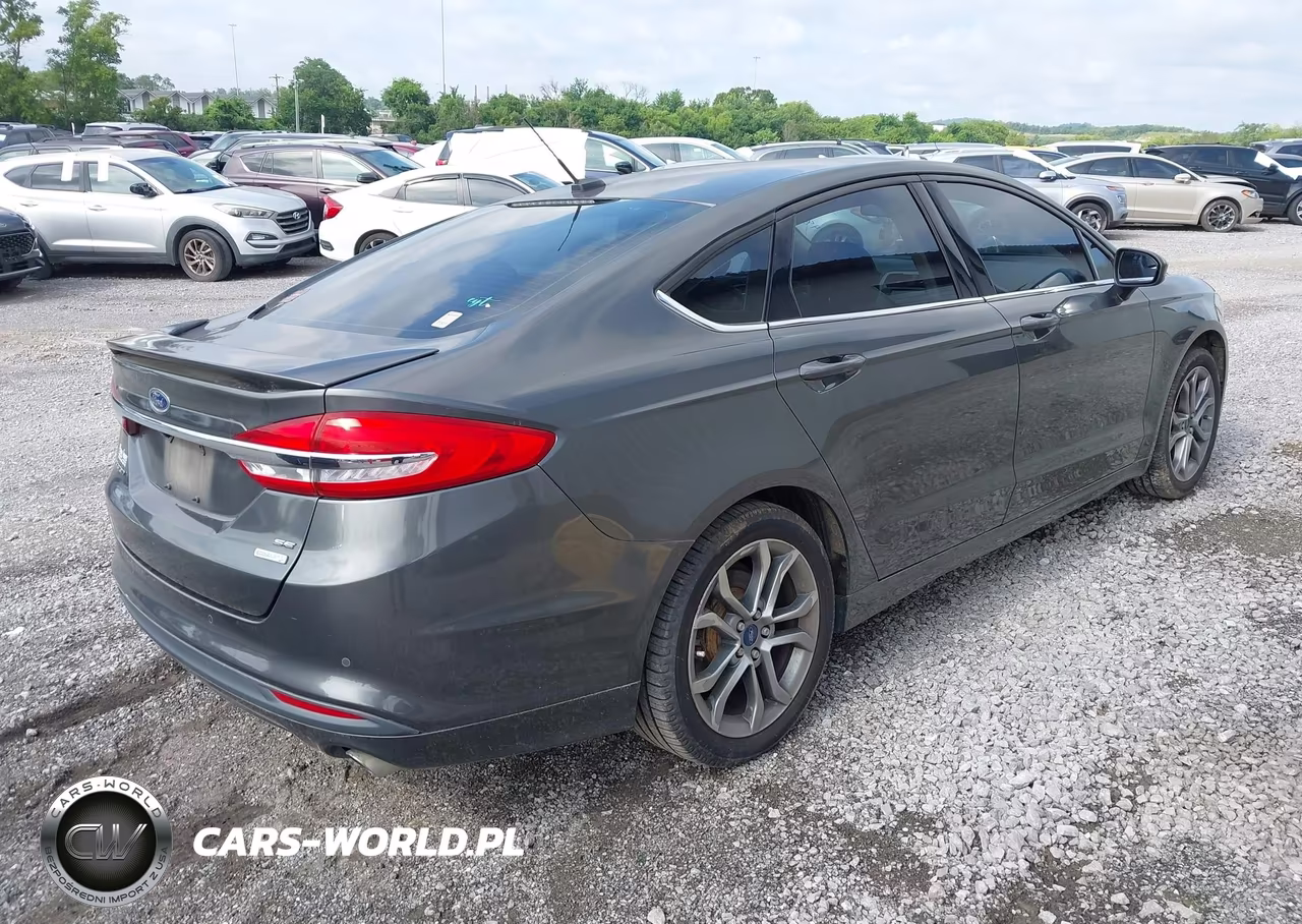 2017 Ford Fusion Se VIN:3FA6P0HD0HR266598 - 4