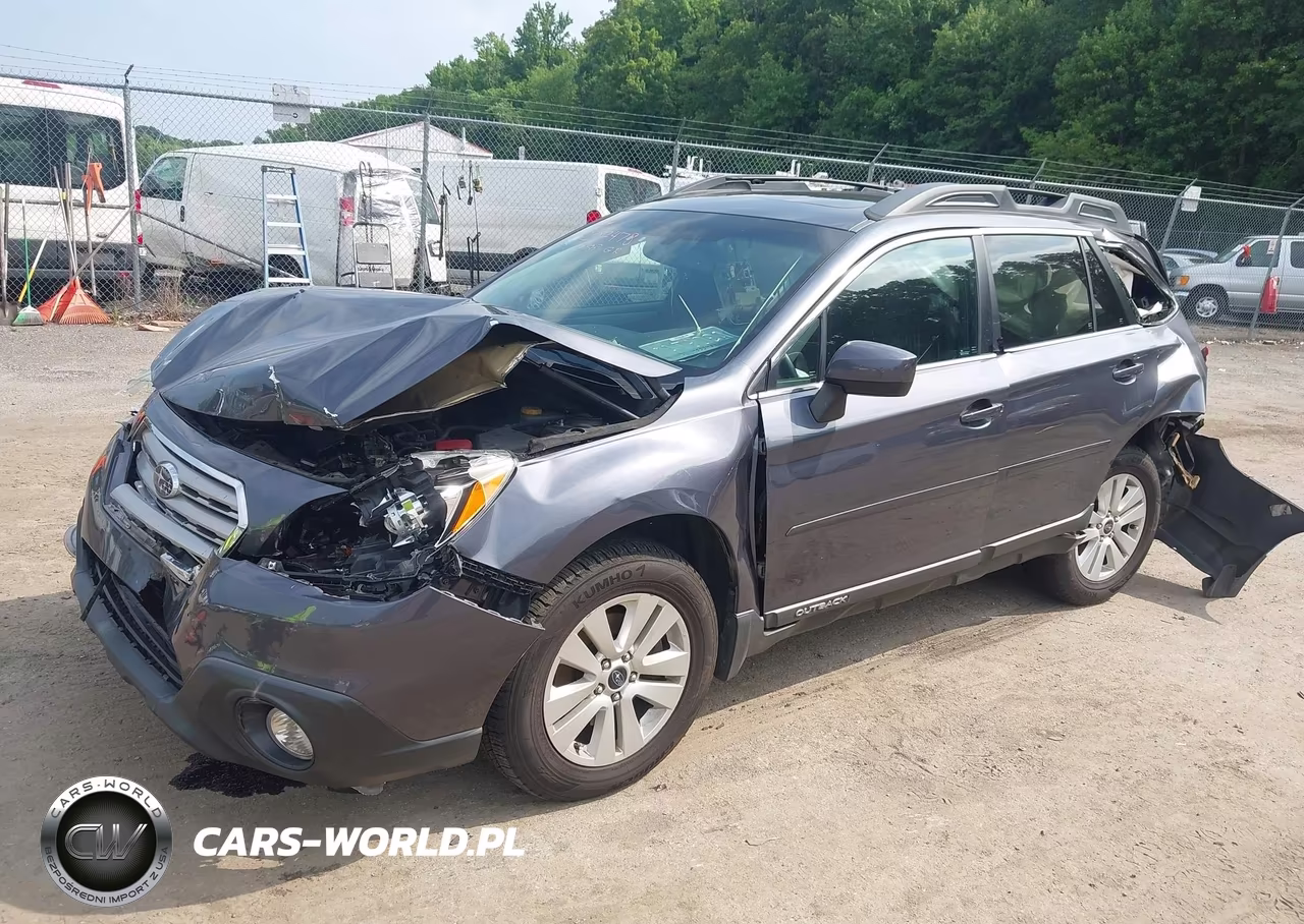 2015 Subaru Outback 2.5I Premium VIN:4S4BSAEC8F3322562 - 2