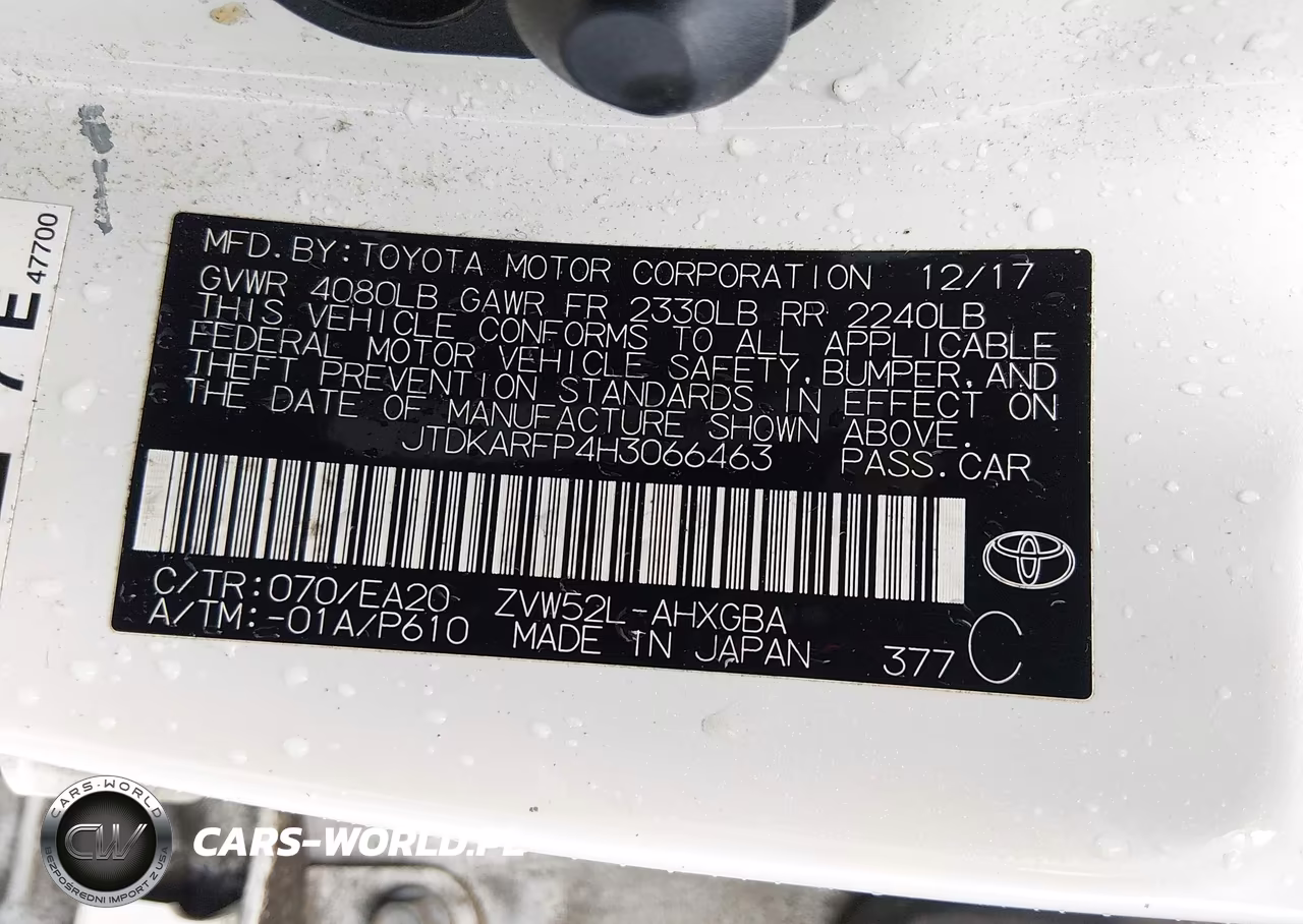 2017 Toyota Prius Prime Premium VIN:JTDKARFP4H3066463 - 9