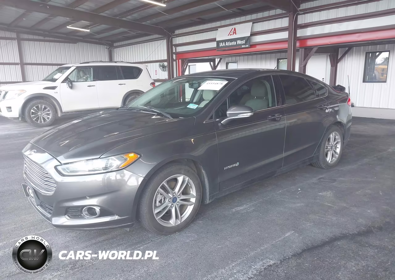2015 Ford Fusion Hybrid Titanium VIN:3FA6P0RU1FR199019 - 2