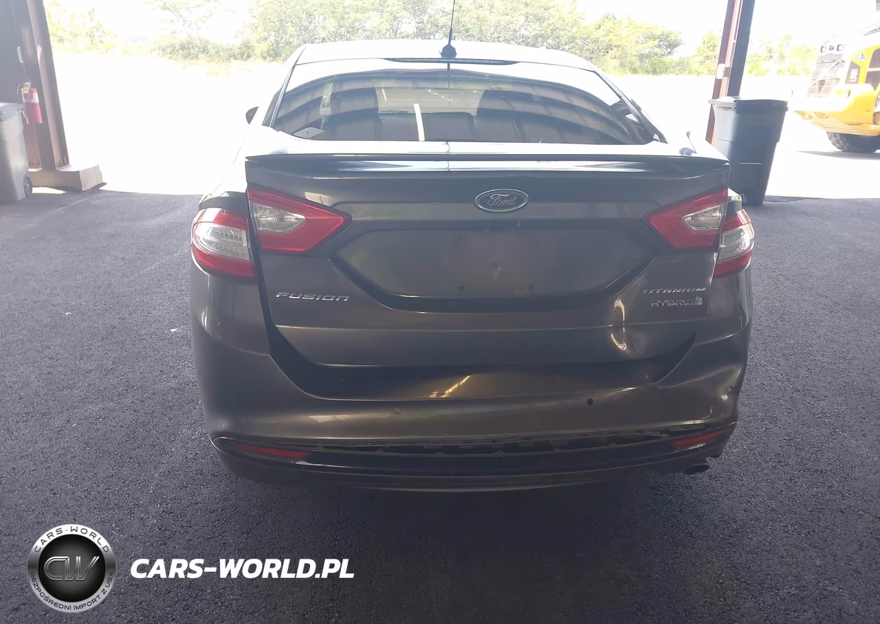 2015 Ford Fusion Hybrid Titanium VIN:3FA6P0RU1FR199019 - 6