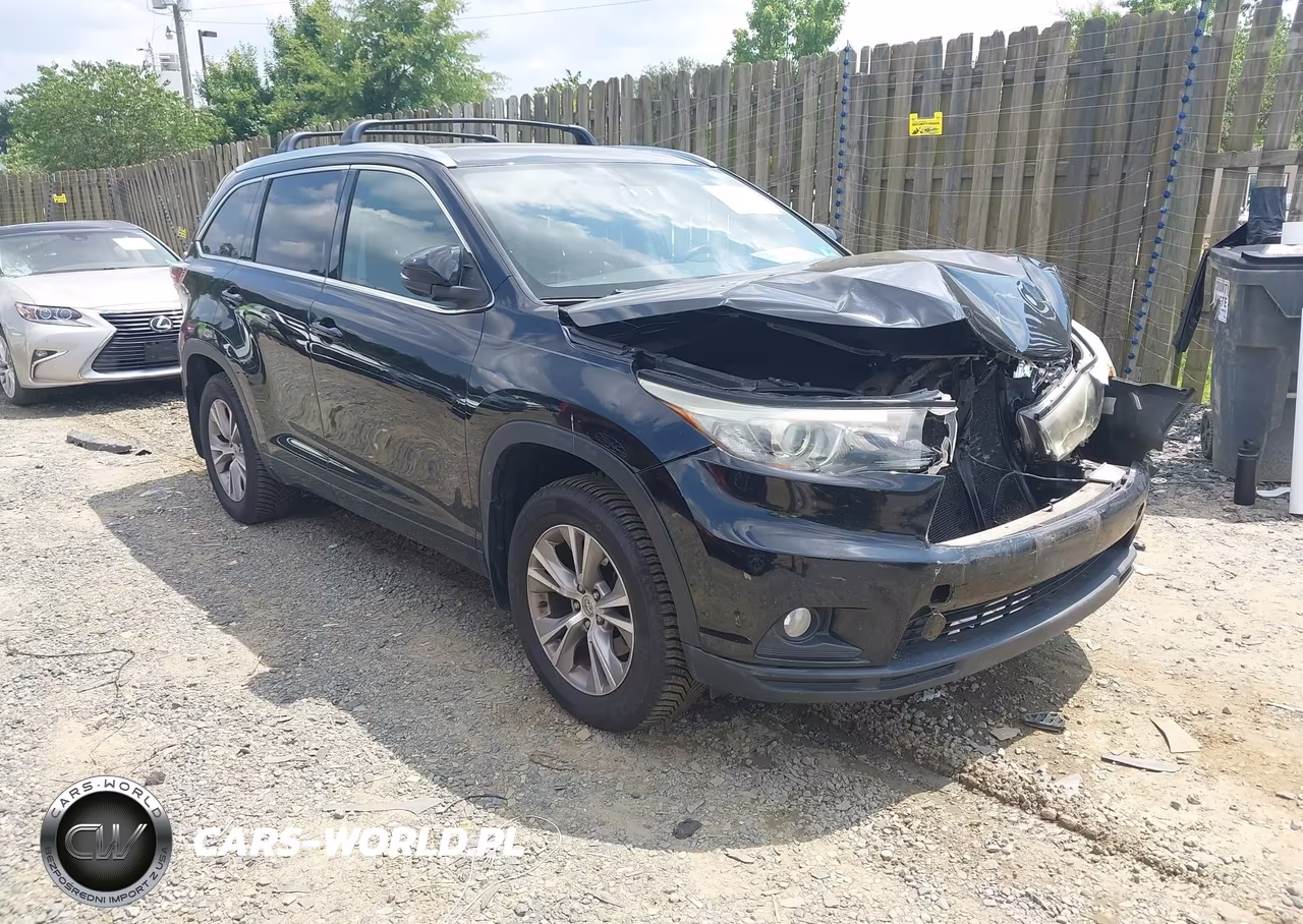 2015 Toyota Highlander Xle V6 – zdjęcie 1 z 16