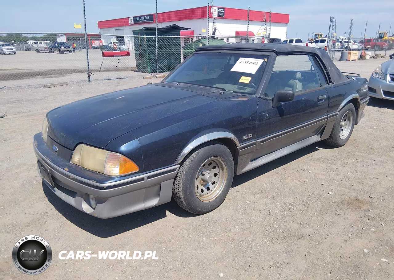 1990 Ford Mustang Gt-Cobra Gt VIN:1FACP45E5LF224702 - 2