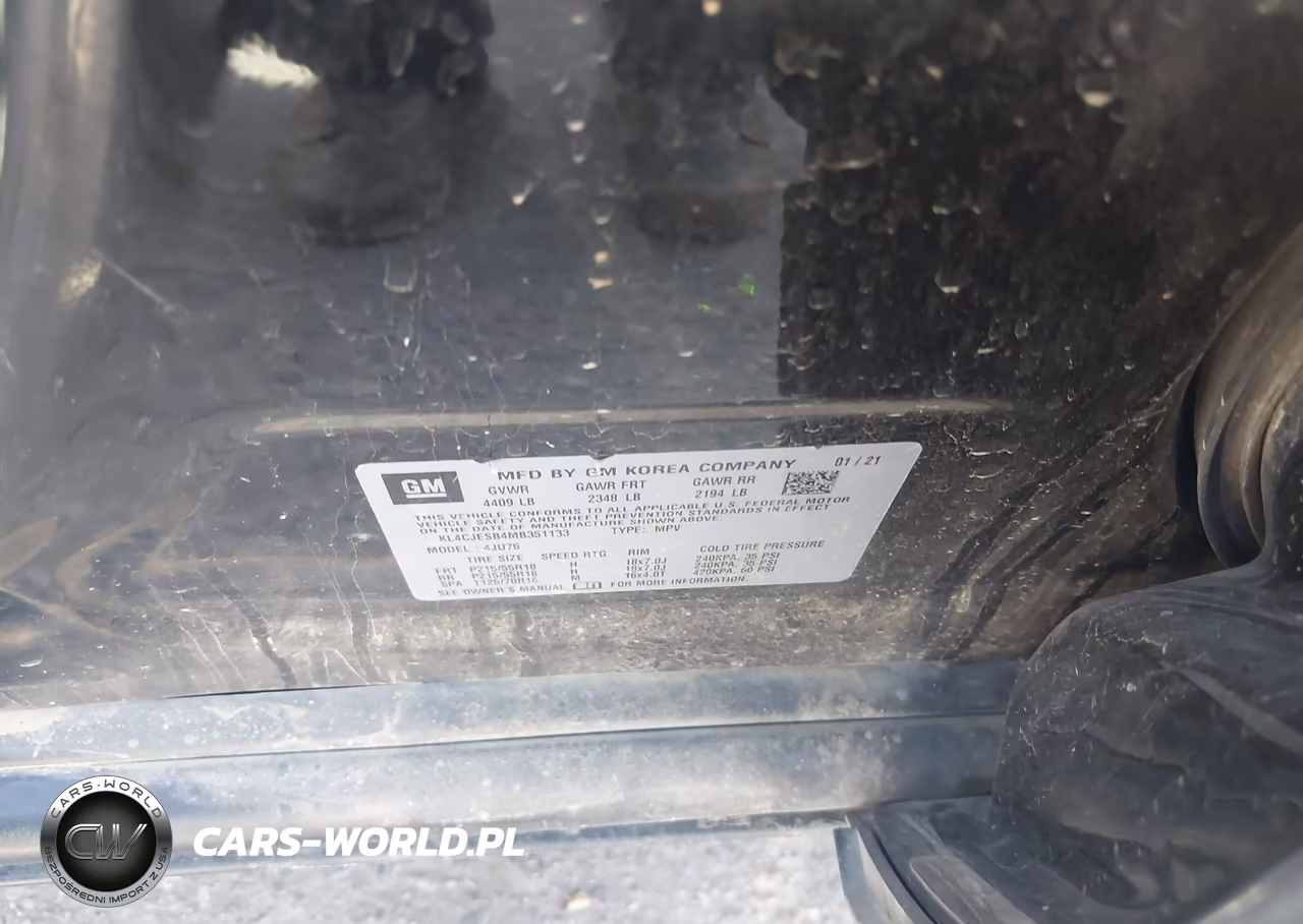 2021 Buick Encore Awd Preferred VIN:KL4CJESB4MB351133 - 9