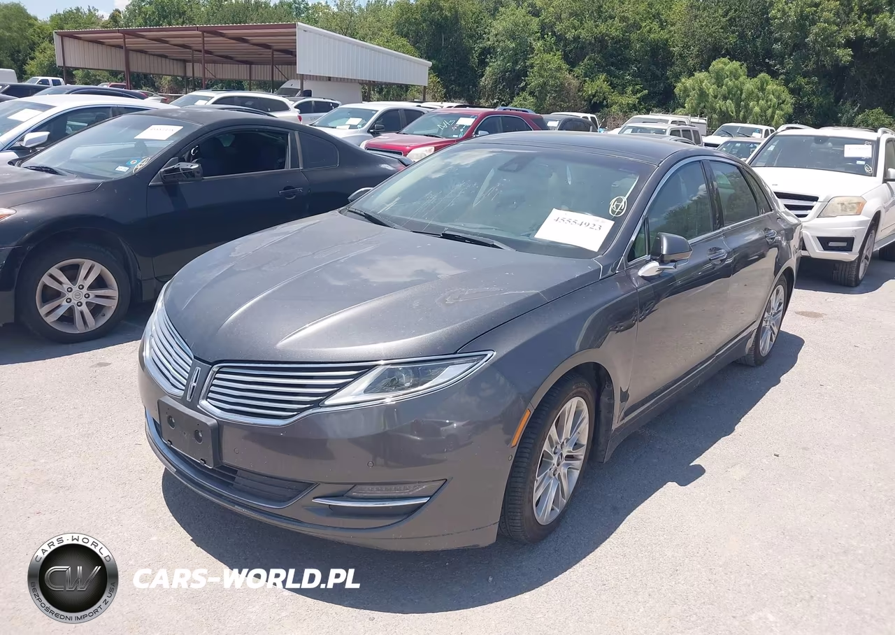 2015 Lincoln Mkz VIN:3LN6L2GK6FR607478 - 2