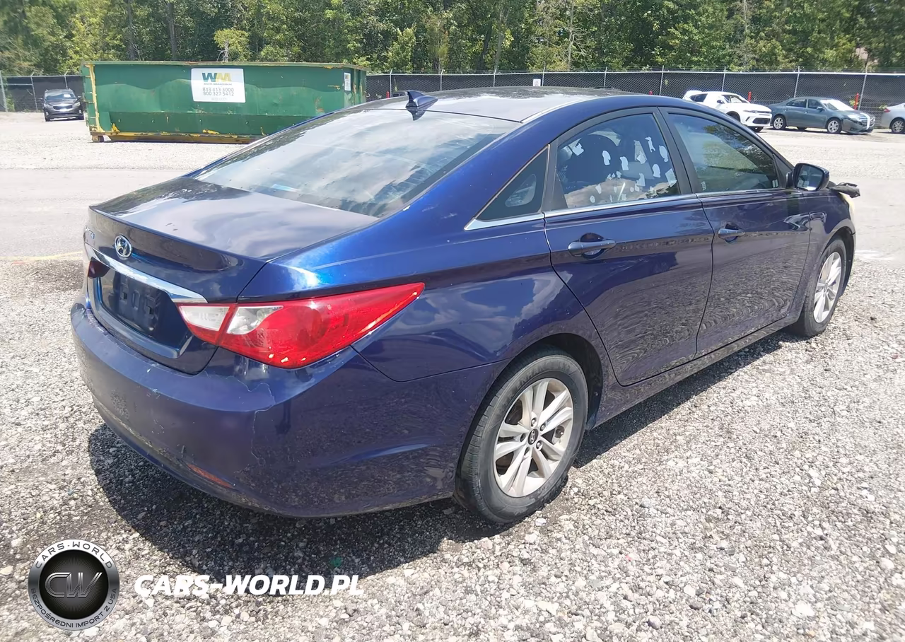 2013 Hyundai Sonata Gls VIN:5NPEB4AC6DH741715 - 4