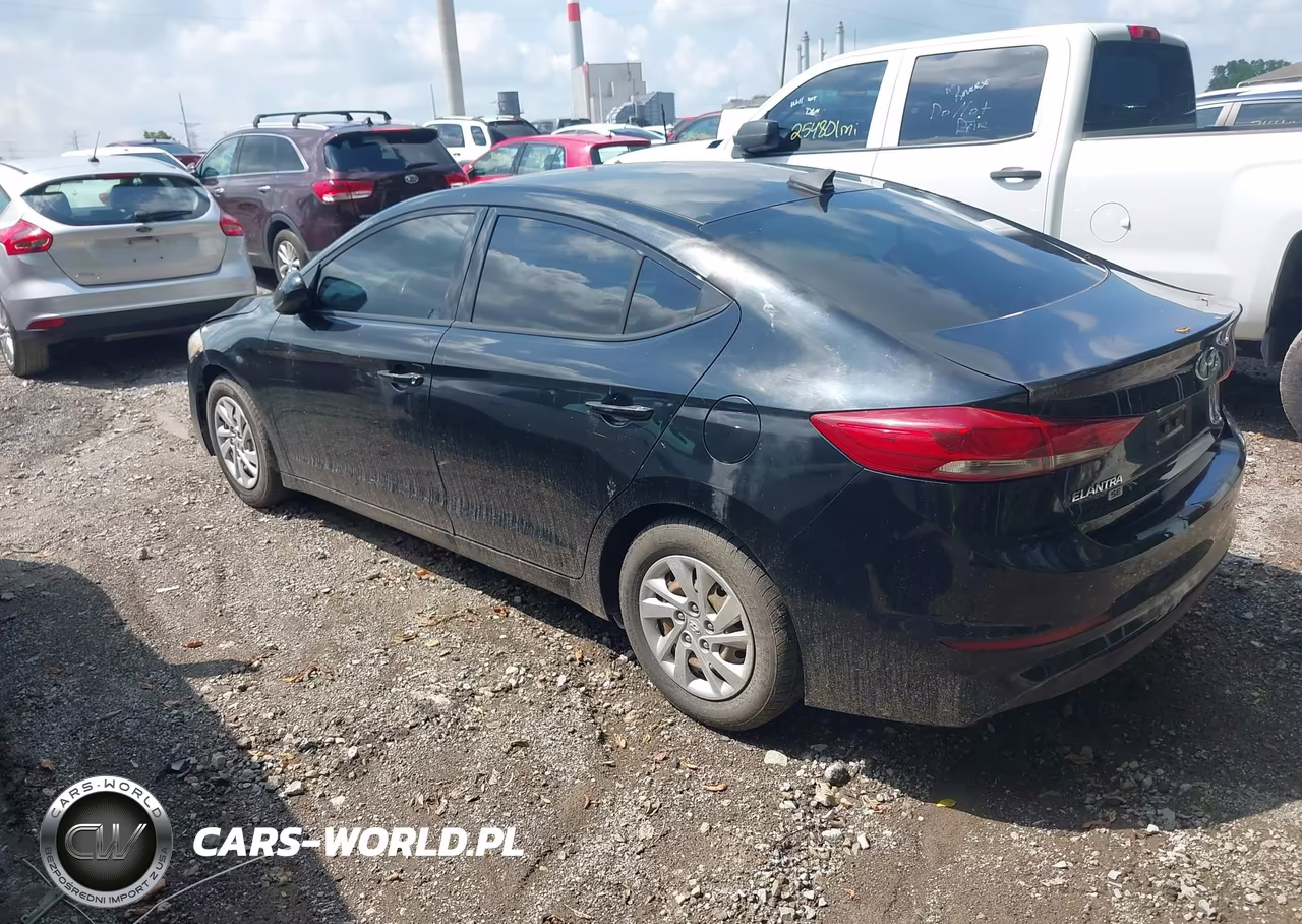 2017 Hyundai Elantra Se VIN:5NPD74LF6HH113406 - 3
