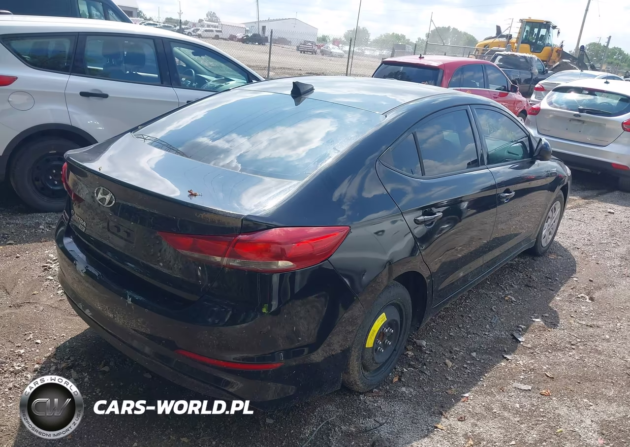 2017 Hyundai Elantra Se VIN:5NPD74LF6HH113406 - 4