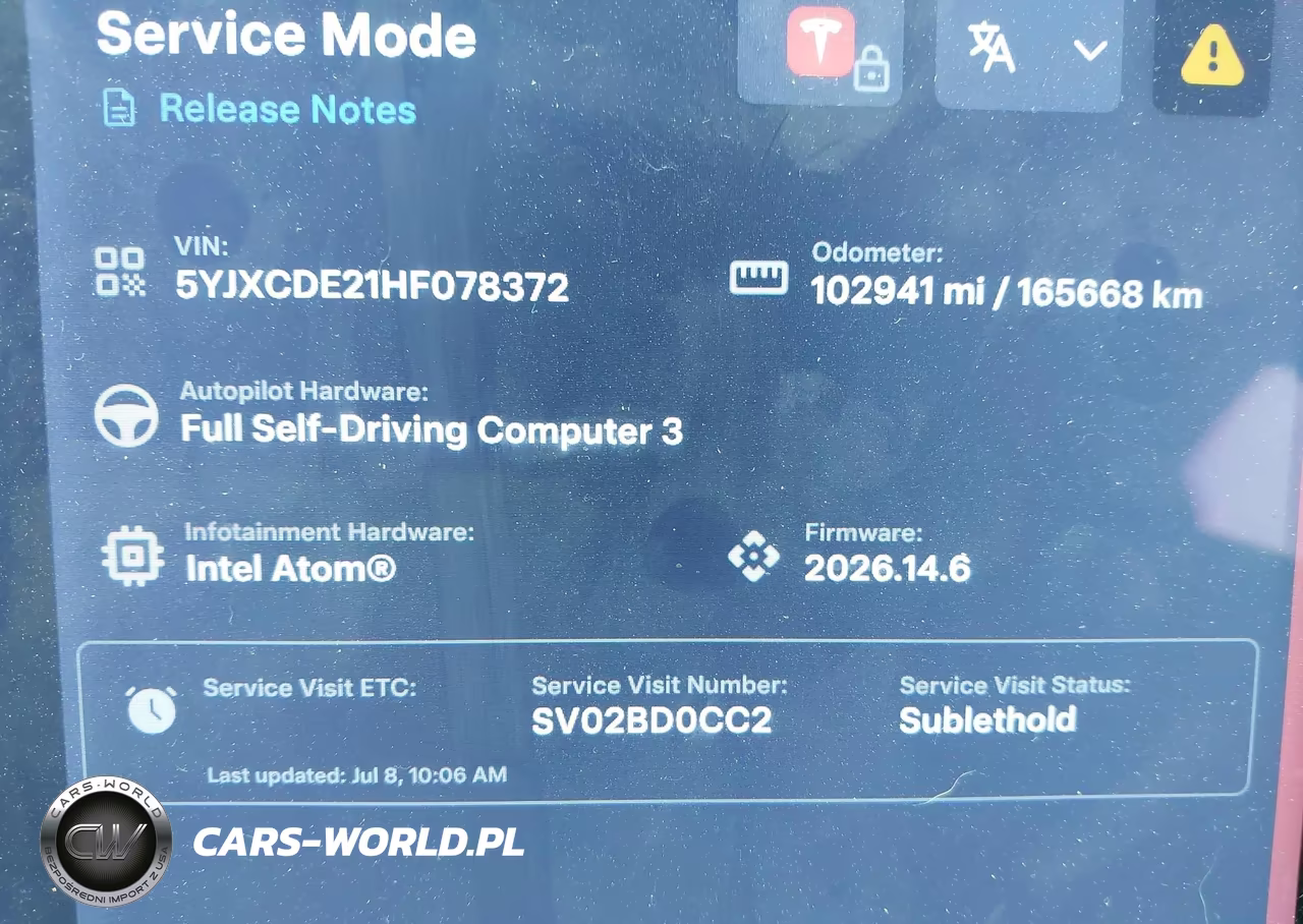 2017 Tesla Model X 100D-75D-90D VIN:5YJXCDE21HF078372 - 7