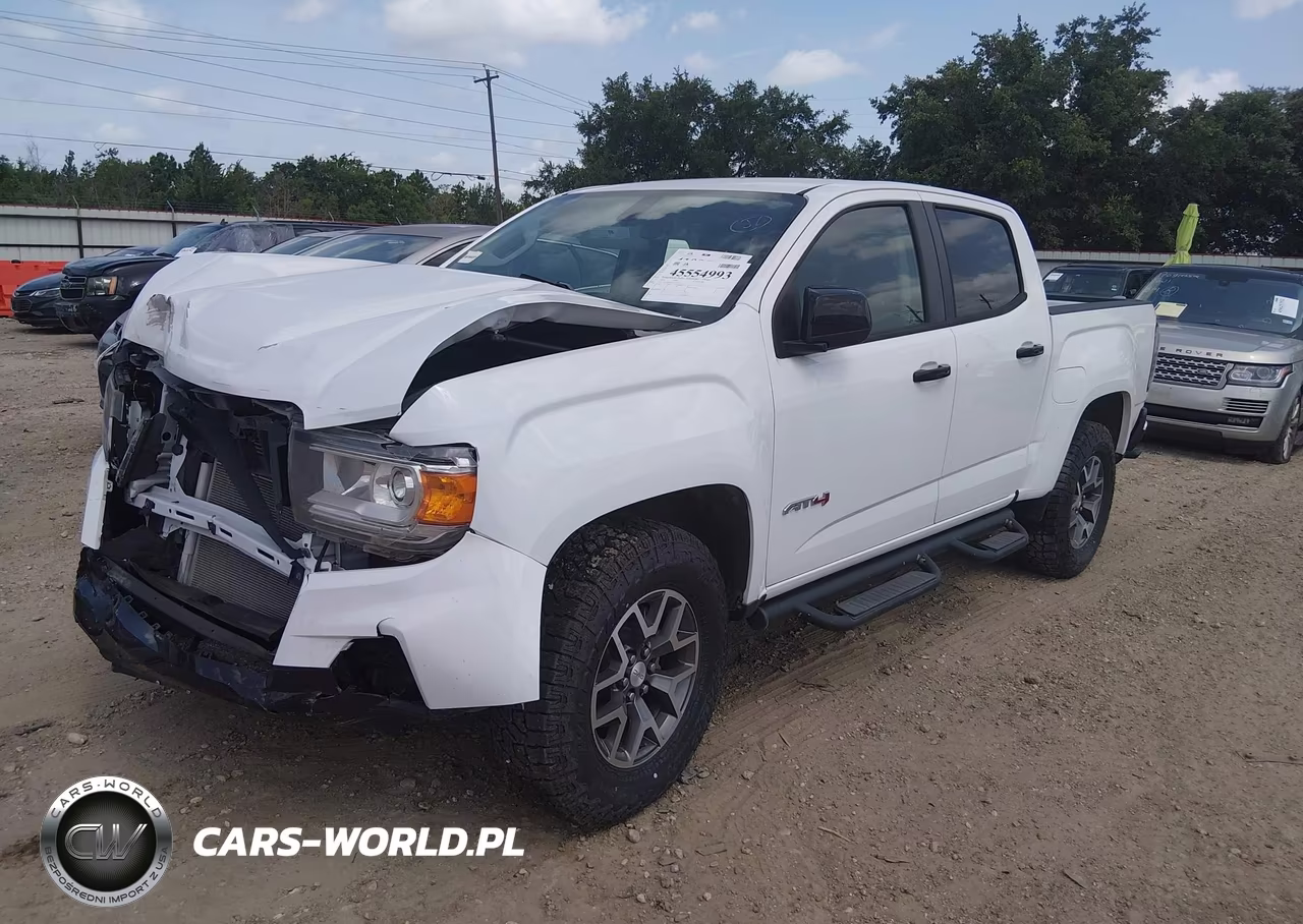 2021 GMC Canyon 4Wd Short Box At4 - Cloth VIN:1GTG6FEN3M1178957 - 2