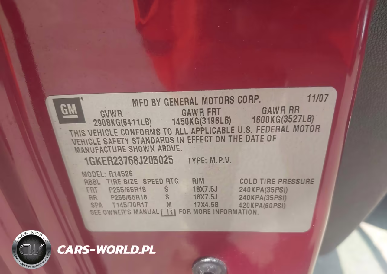 2008 GMC Acadia Slt-1 VIN:1GKER23768J205025 - 9
