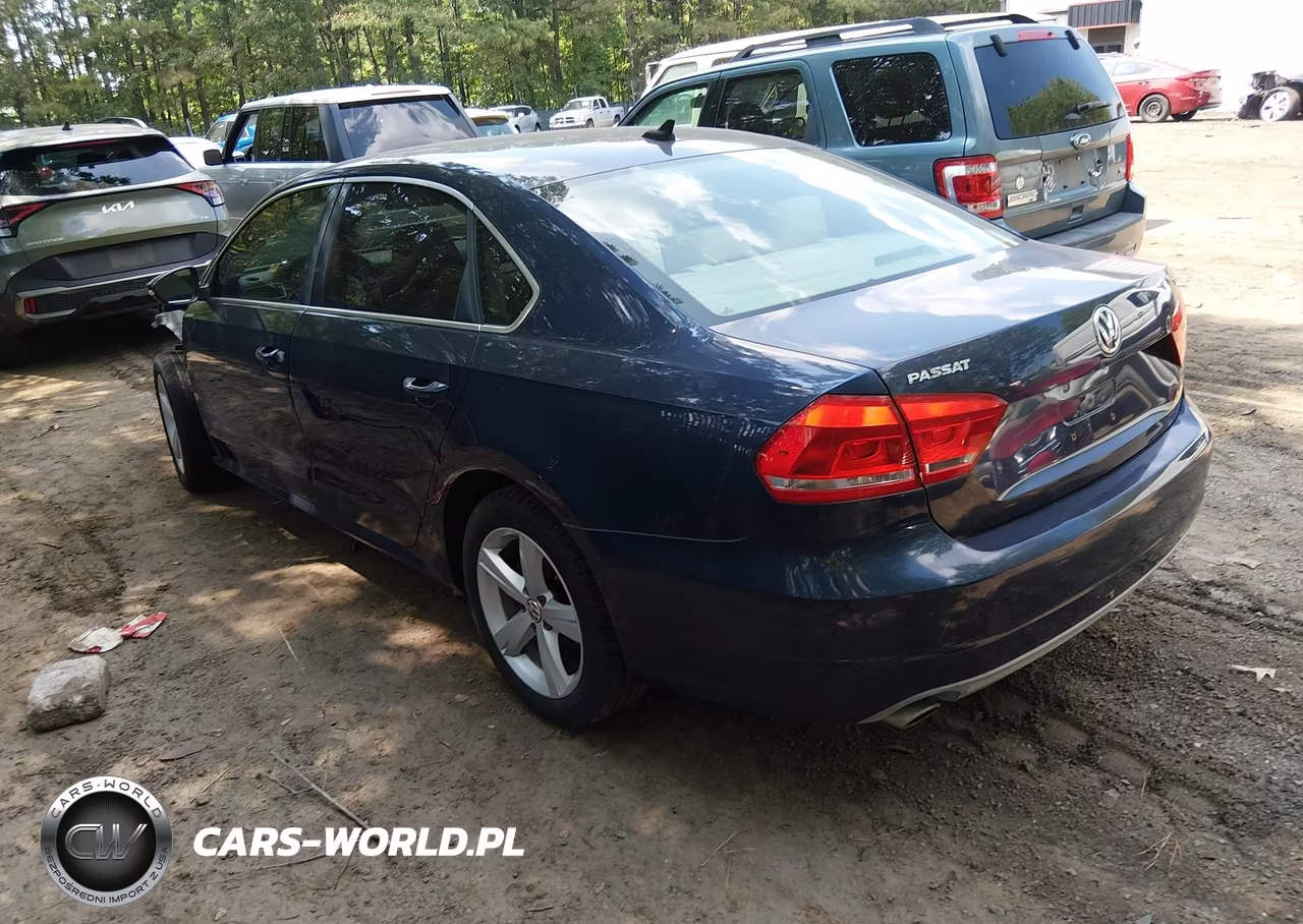2012 Volkswagen Passat 2.5L Se VIN:1VWBH7A39CC066212 - 3