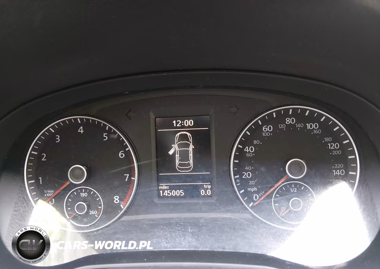 2012 Volkswagen Passat 2.5L Se VIN:1VWBH7A39CC066212 - 7