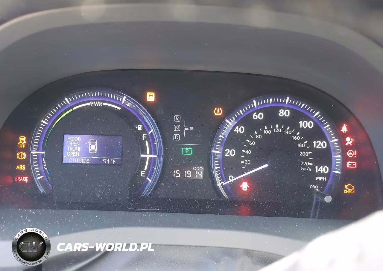 2010 Lexus Hs 250H Premium VIN:JTHBB1BA2A2011276 - 7