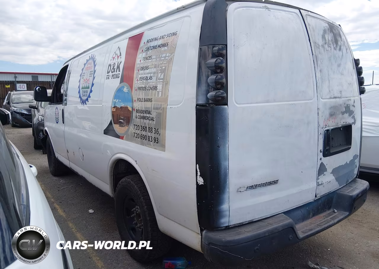 2007 Chevrolet Express Work Van VIN:1GCGG25V871237169 - 3