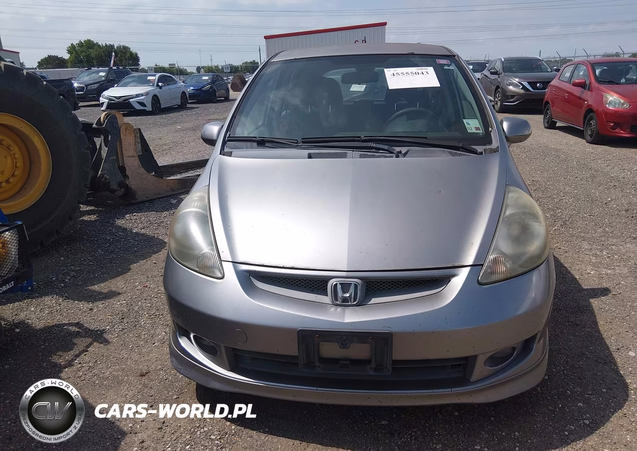 2007 Honda Fit Sport VIN:JHMGD38617S055017 - 6