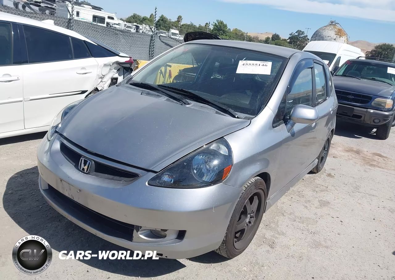 2007 Honda Fit Sport VIN:JHMGD38677S046791 - 2