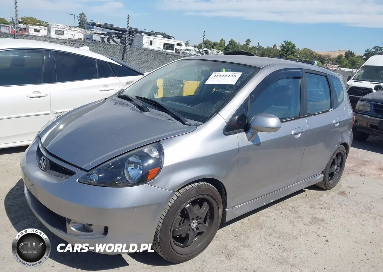 2007 Honda Fit Sport VIN:JHMGD38677S046791 - 6