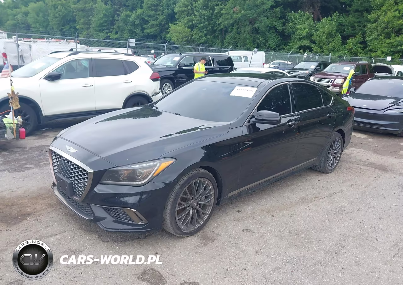 2018 Genesis G80 3.3T Sport VIN:KMHGN4JB4JU244277 - 2
