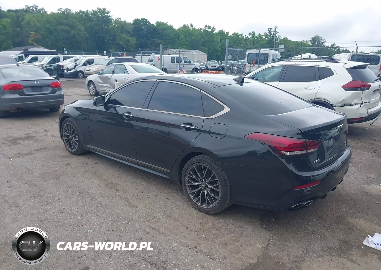 2018 Genesis G80 3.3T Sport VIN:KMHGN4JB4JU244277 - 3