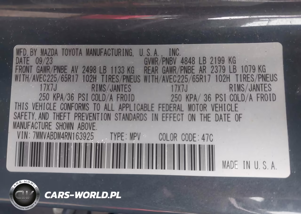2024 Mazda Cx-50 2.5 S Premium VIN:7MMVABDM4RN163925 - 9