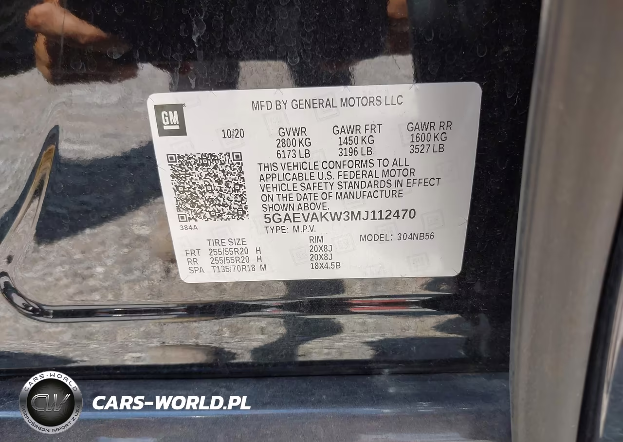 2021 Buick Enclave Awd Essence VIN:5GAEVAKW3MJ112470 - 9