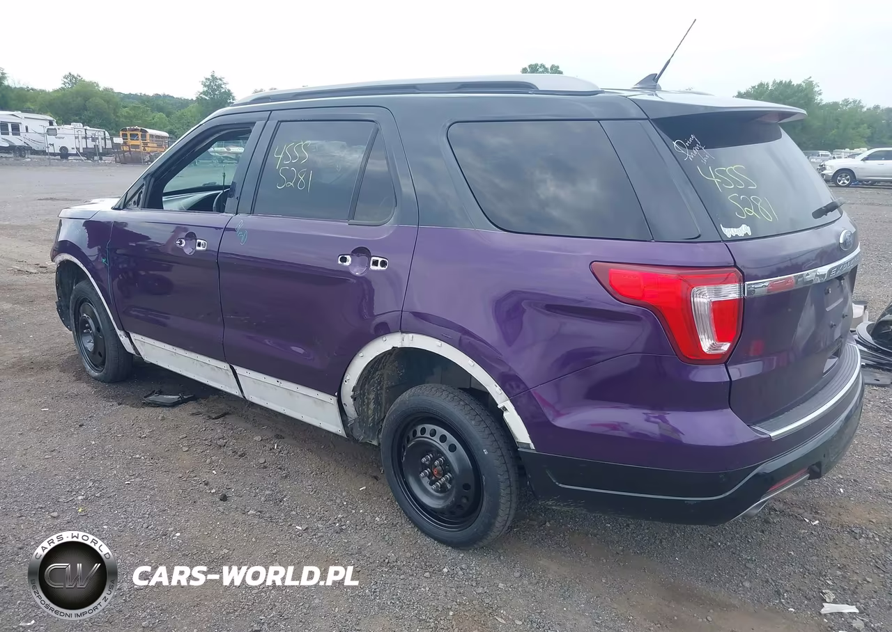 2018 Ford Explorer Xlt VIN:1FM5K8D83JGB69870 - 3