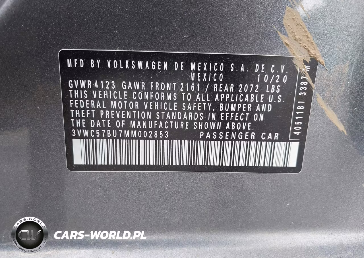 2021 Volkswagen Jetta 1.4T R-Line-1.4T Se-S VIN:3VWC57BU7MM002853 - 9